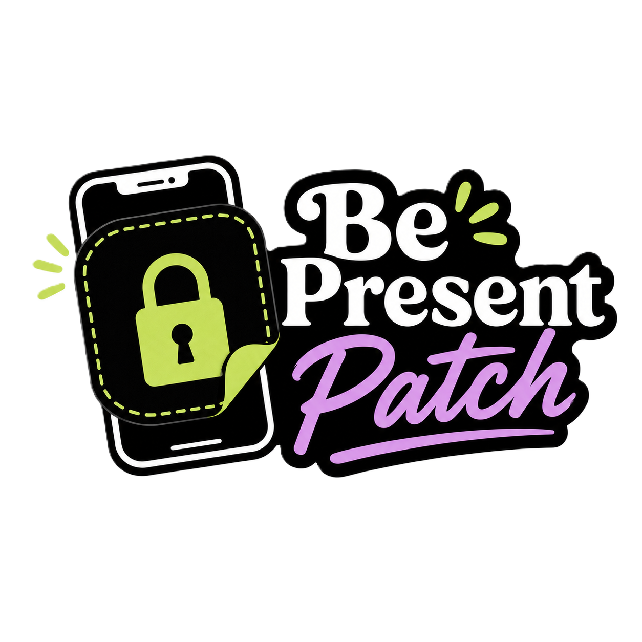 Be Present Patch logo